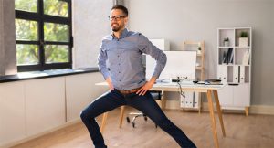 ورزش برای نشستن زیاد